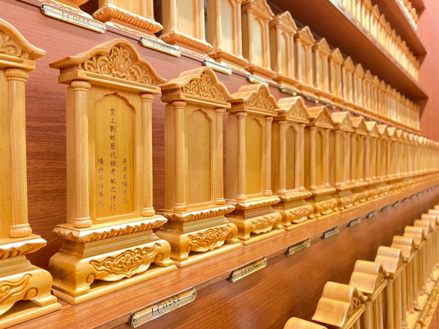 福龍紀念園協助祖先牌位安置