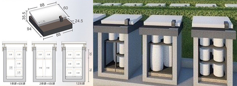 福龍紀念園_火化土葬墓園/十二位_火化制式墓