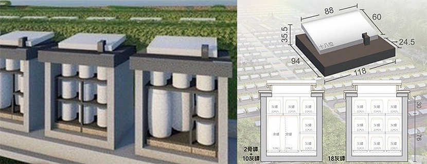 福龍紀念園_火化土葬墓園/十八位_火化制式墓